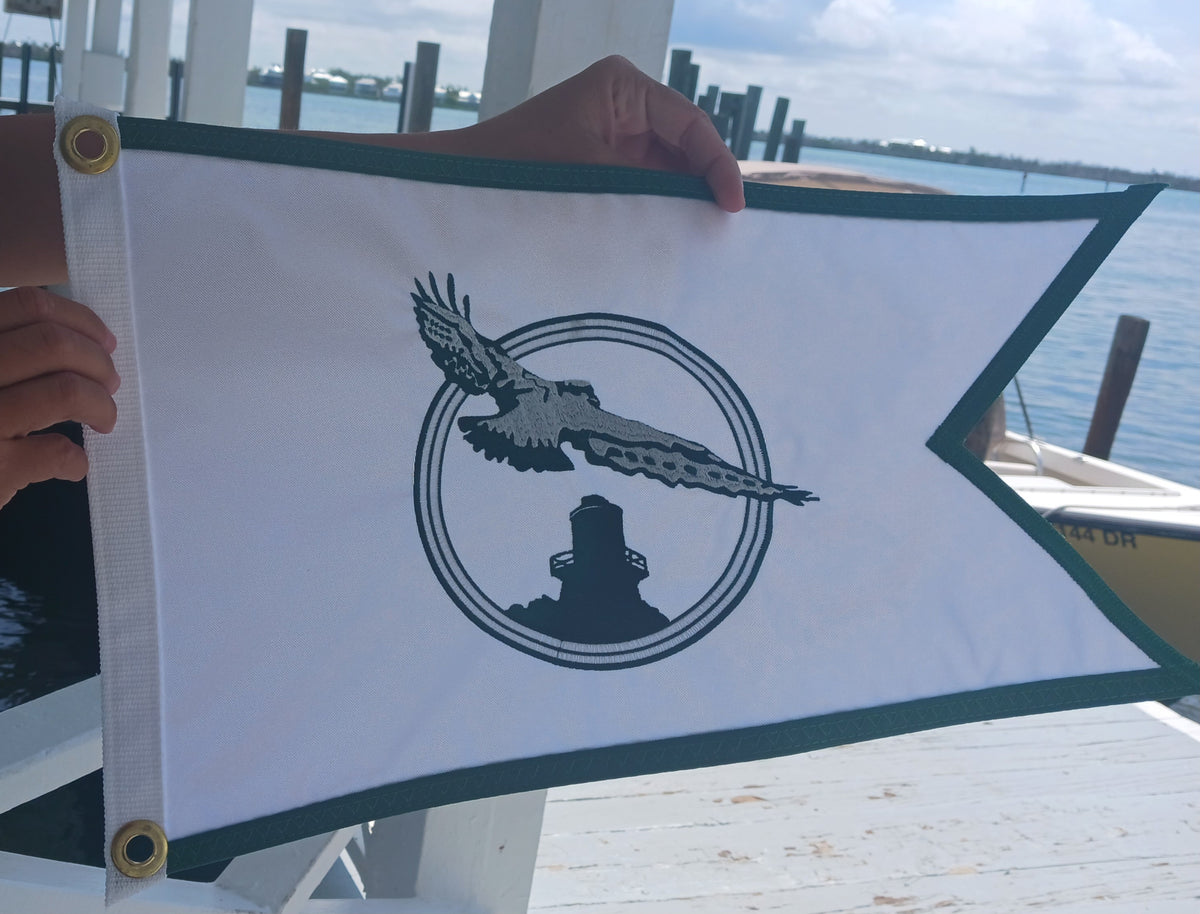 Cabbage Key Burgee Flag Cabbage Key Gift Shop
